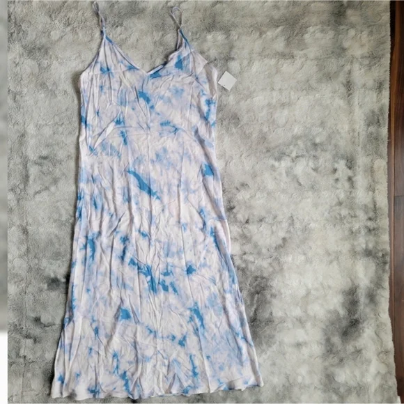 In Bloom By Jonquil Tie-dye Midi Nightgown L NWOT - Picture 2 of 7
